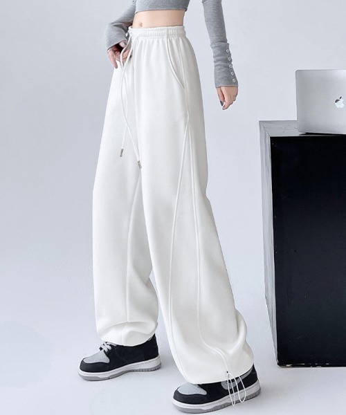 miniministore（ミニミニストア） ワイドパンツ スウェットパンツ
