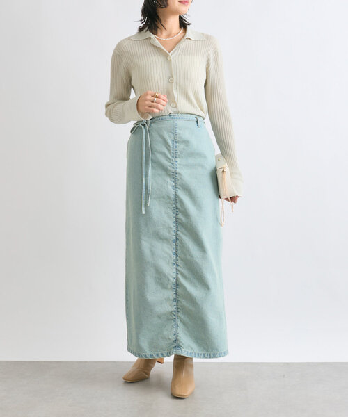 「RIVE DROITE」 ニットカーディガン FREE ホワイト系その他 レディース_画像9