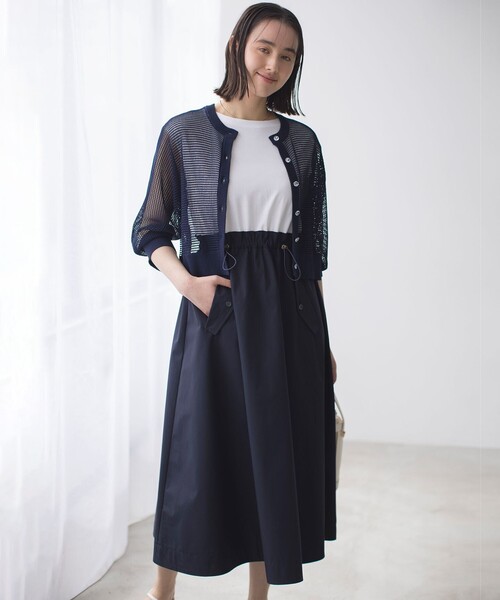 「組曲」 ノースリーブワンピース 5 ブラック レディース_画像6