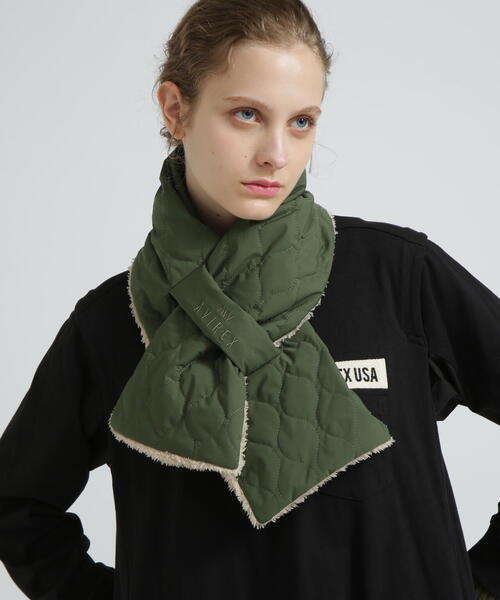 AVIREX（アヴィレックス） マフラー ストール 「直営店限定」QUILTING