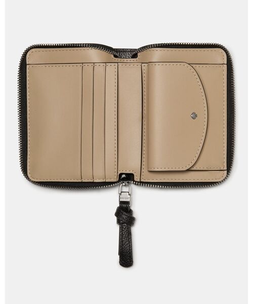 新品 ケイトスペード kate spade 2つ折り財布 スモール ジップ アラウンド ウォレット パーチメント kate spade NEW YORK（ケイト・スペード ニューヨーク） ケイト