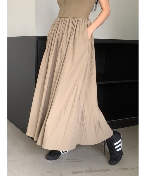 「Didot.showroom」 ドッキングワンピース FREE ブラック レディース_画像2