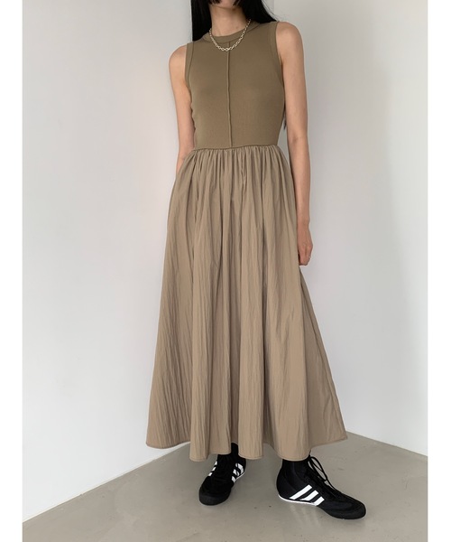 「Didot.showroom」 ドッキングワンピース FREE ブラック レディース_画像4