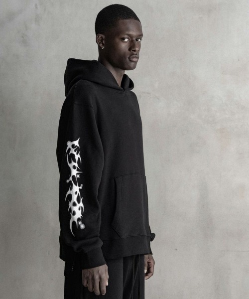 パーカー 「STAMPD」S.DAIMON HOODIE 01 / ブラック 「SLA-M4102HD」 メンズ