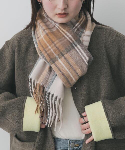 SENSE OF PLACE by URBAN RESEARCH マフラー ストール チェック