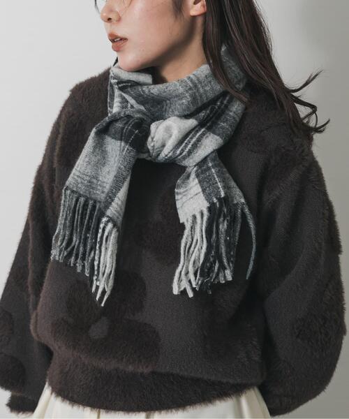 SENSE OF PLACE by URBAN RESEARCH マフラー ストール チェック