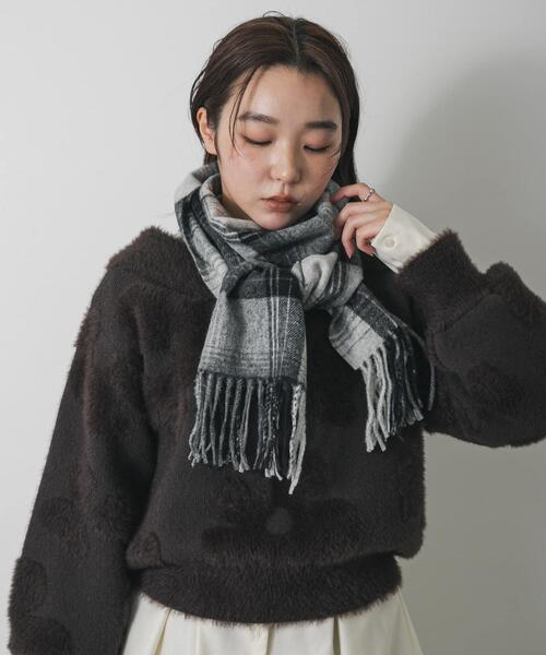 SENSE OF PLACE by URBAN RESEARCH マフラー ストール チェック