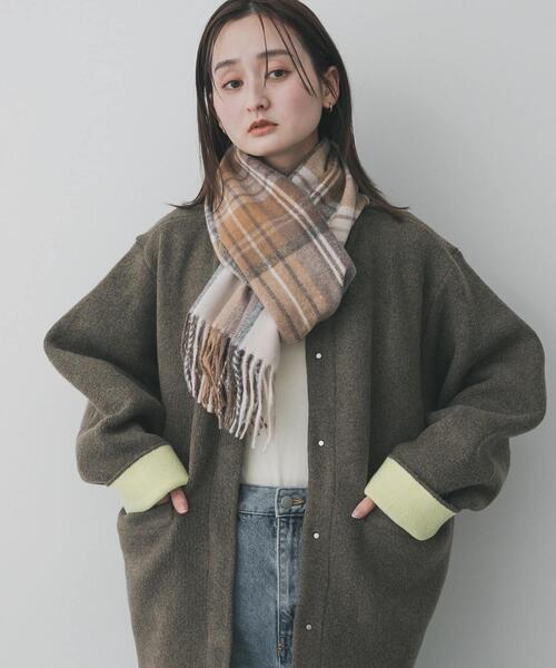 SENSE OF PLACE by URBAN RESEARCH マフラー ストール チェック