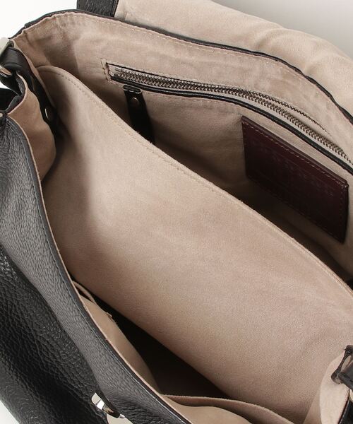 zanellato レザー 肉厚 ヘルメットバッグ 2way ブラック ZANELLATO（ザネラート） 2WAYバッグ - ブラック レディース