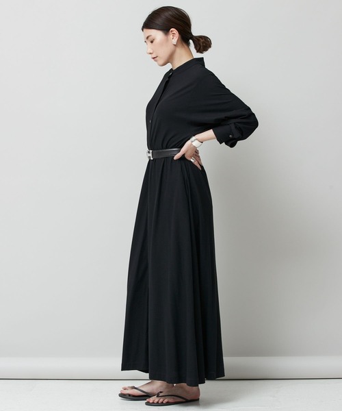 Curensology（カレンソロジー） 長袖ワンピース 38 ブラック