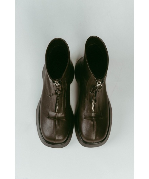 Knuthmarf 

デニムオーバー シャツジャケット
X Sサイズ Knuth Marf（クヌースマーフ） ブーツ front zip platform boots