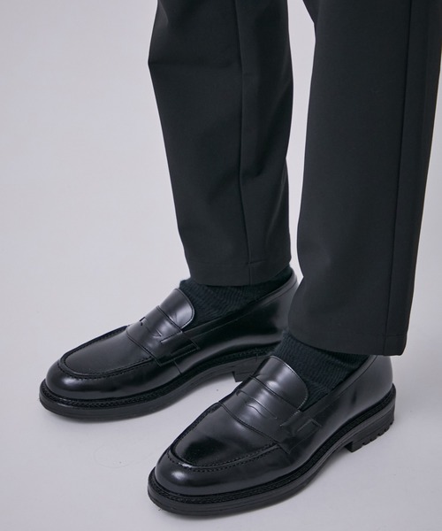 PUBLIC TOKYO（パブリックトウキョウ） スラックス 1 ネイビー メンズ