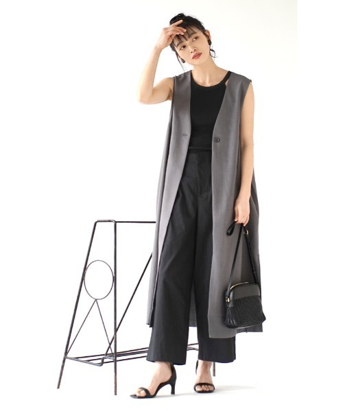 「e-zakkamania stores」 ベスト M グレー レディース_画像9