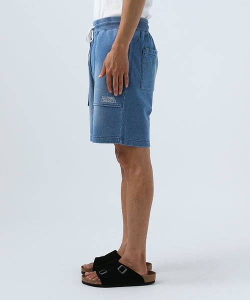 「BAYFLOW」 ショートパンツ LARGE ダークブルー メンズ_画像6