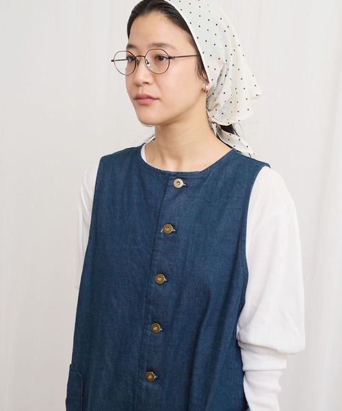 fig London（フィグロンドン） オールインワン denim rompers