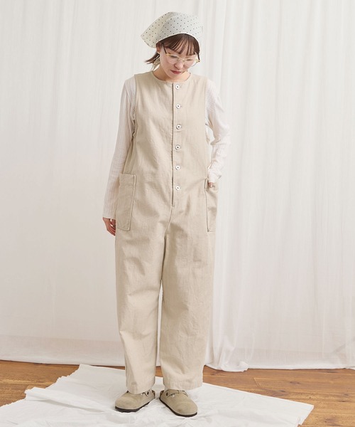 fig London（フィグロンドン） オールインワン denim rompers