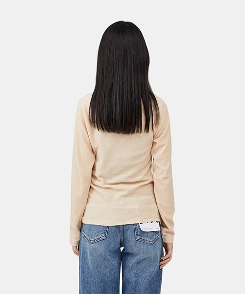 BASERANGE（ベースレンジ） 長袖カットソー M ベージュ系その他