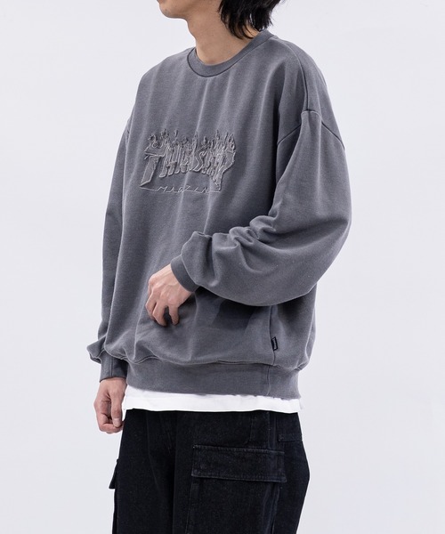 THRASHER（スラッシャー） トレーナー スウェット 「at」「THRASHER