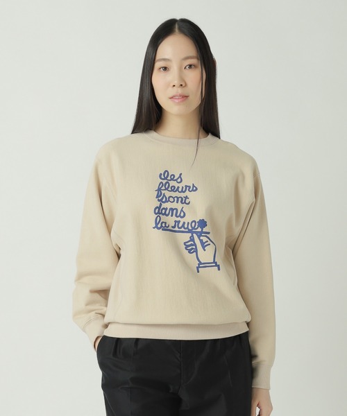 ZUCCa（ズッカ） トレーナー スウェット HUIT PETALS SWEATSHIRT