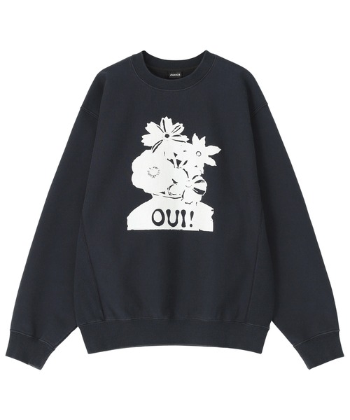 ZUCCa（ズッカ） トレーナー スウェット HUIT PETALS SWEATSHIRT