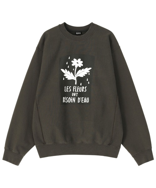 ZUCCa（ズッカ） トレーナー スウェット HUIT PETALS SWEATSHIRT