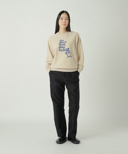 ZUCCa(ズッカ) JQテープスウェット レディース トップス ZUCCa（ズッカ） トレーナー スウェット HUIT PETALS SWEATSHIRT