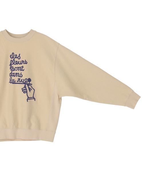 ZUCCa(ズッカ) レディース トップス スウェット・トレーナー ZUCCa（ズッカ） トレーナー スウェット HUIT PETALS SWEATSHIRT