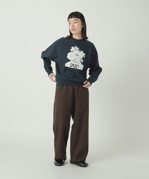 ZUCCa(ズッカ) レディース トップス スウェット・トレーナー ZUCCa（ズッカ） トレーナー スウェット HUIT PETALS SWEATSHIRT