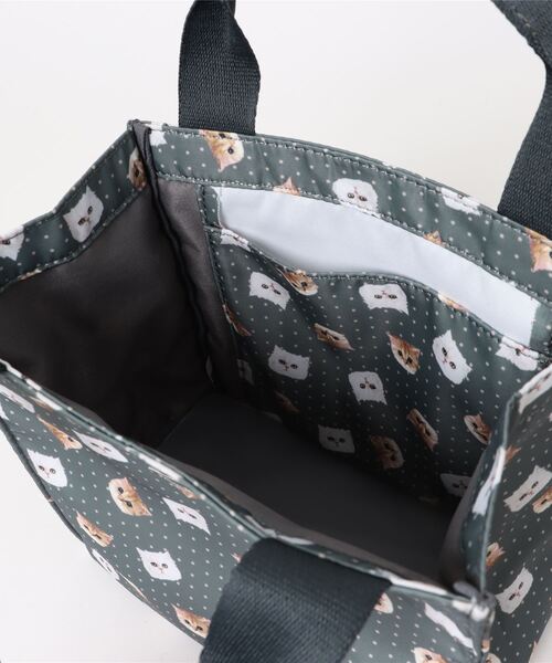 「PAUL & JOE ACCESSOIRES」 ハンドバッグ FREE グレー レディース_画像6