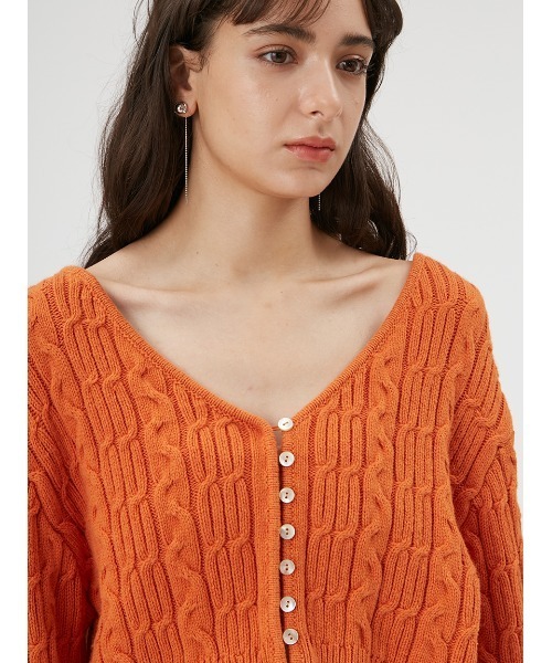 FRAY I.D（フレイ・アイディー） ニットカーディガン FREE グレー