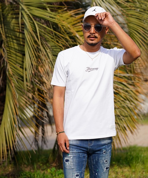 adamsJUGGLER（アダムスジャグラー） 半袖Tシャツ L ホワイト メンズ
