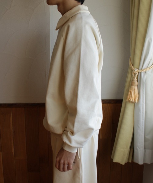 「BROKEN BASE」 スウェットカットソー MEDIUM ネイビー メンズ_画像9