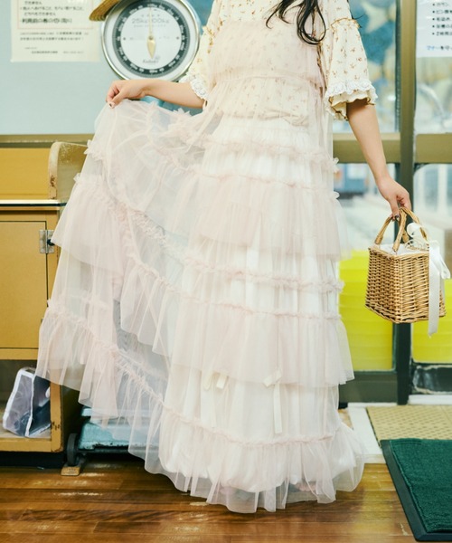 「kutir」 キャミソールワンピース FREE オフホワイト レディース_画像9