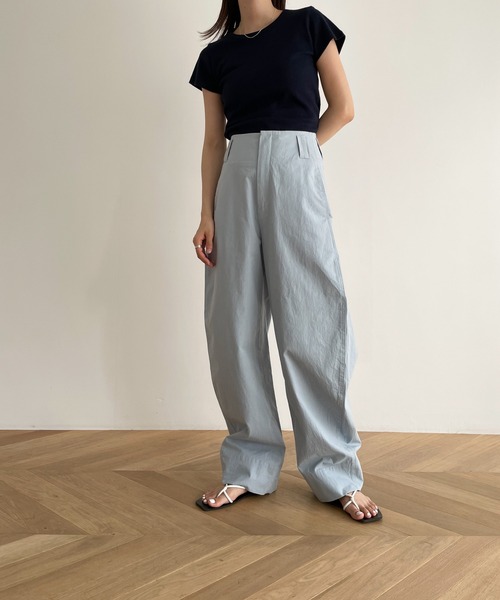 「CANAL JEAN」 「rcw」パンツ 38 ベージュ レディース_画像4