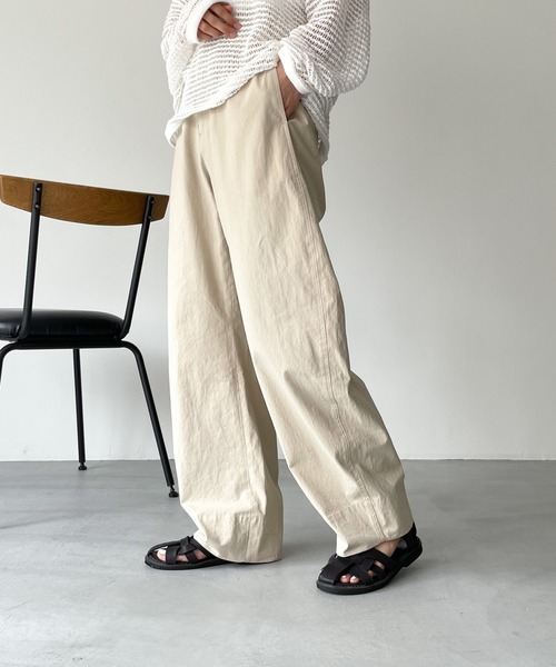 「CANAL JEAN」 「rcw」パンツ 38 ベージュ レディース_画像5