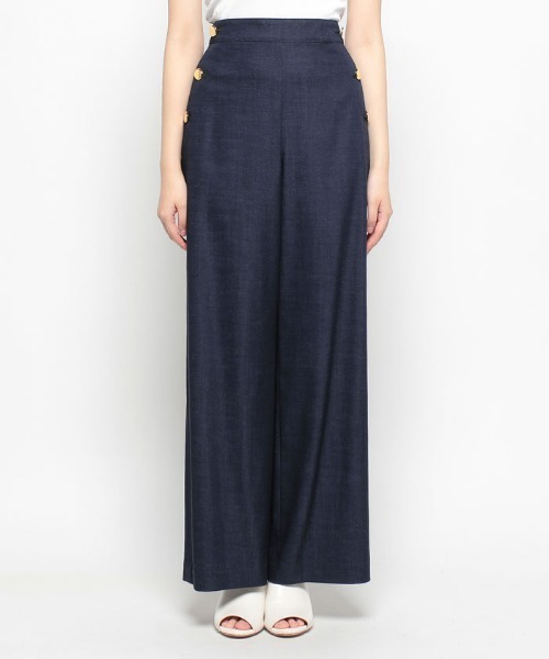 「allureville」 パンツ 0 ネイビー レディース_画像4