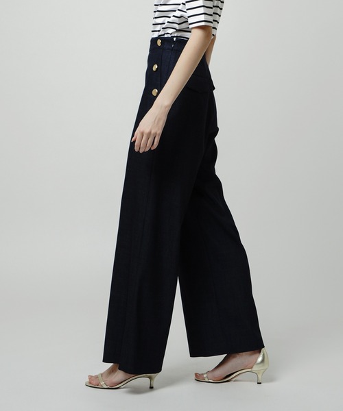 「allureville」 パンツ 0 ネイビー レディース_画像8