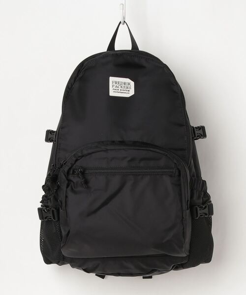 FREDRIK PACKERS ブラック バックパック リュック　美品 FREDRIK PACKERS（フレドリックパッカーズ） リュック FREE ブラック