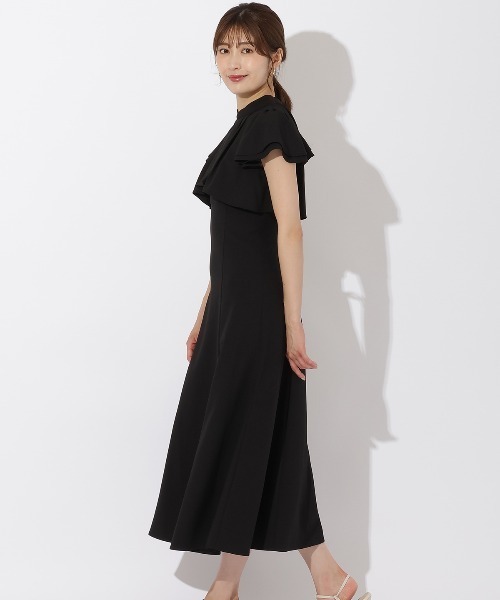 「AND COUTURE」 半袖ワンピース MEDIUM グリーン レディースの画像