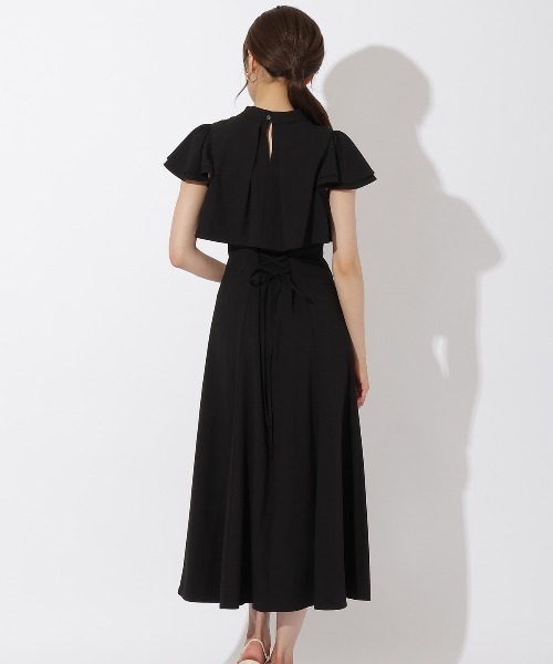 「AND COUTURE」 半袖ワンピース MEDIUM グリーン レディースの画像