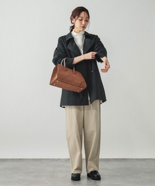 GLOBAL WORK（グローバルワーク） トレンチコート コート 防風襟2WAY
