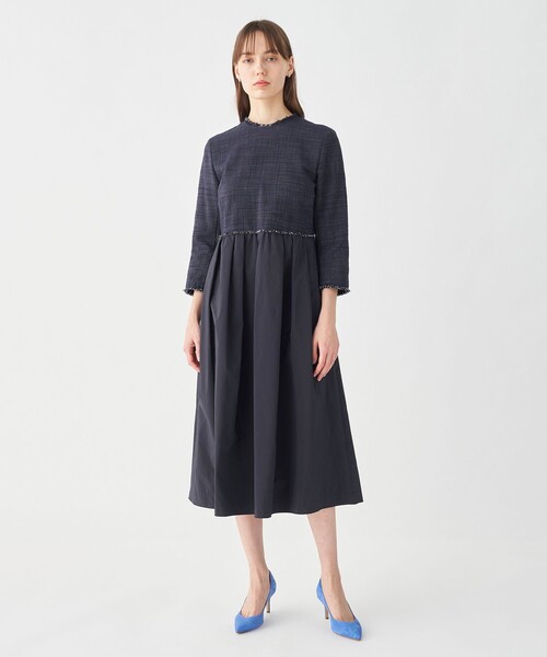 Ballsey（ボールジィ） ドッキングワンピース 36 ホワイト系その他