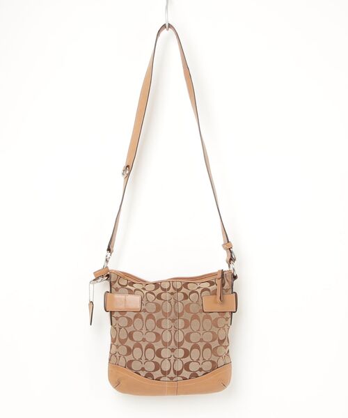 COACH（コーチ） ショルダーバッグ - ベージュ レディース : ZOZOTOWN