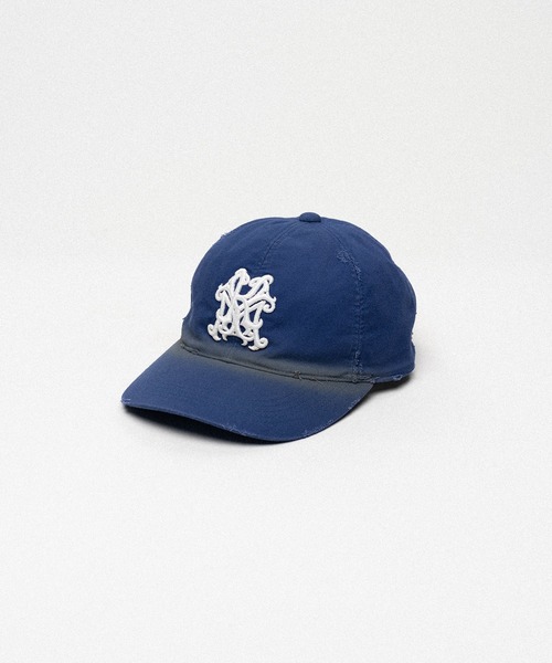 KAMIYA キャップ 帽子 メンズ KMY” Distressed Cap メンズ : ZOZOTOWN