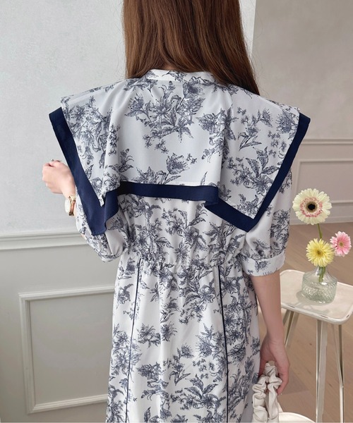 「apres jour」 半袖ワンピース X-LARGE ピンクベージュ レディース_画像5