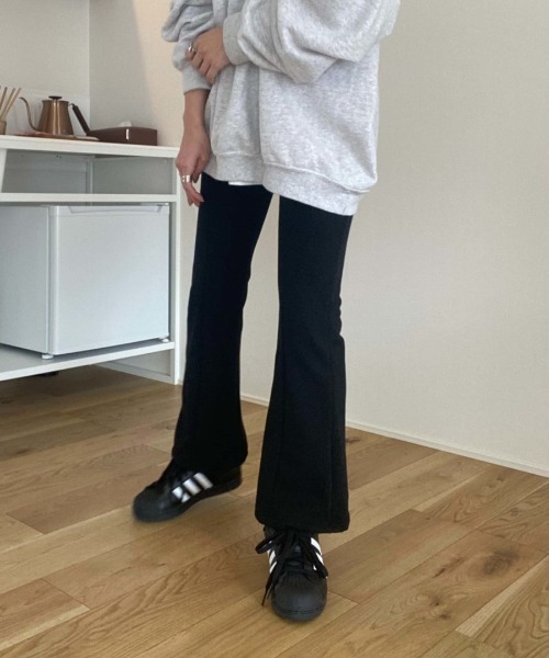 「ISOOK」 スウェットパンツ FREE グレー レディース_画像6