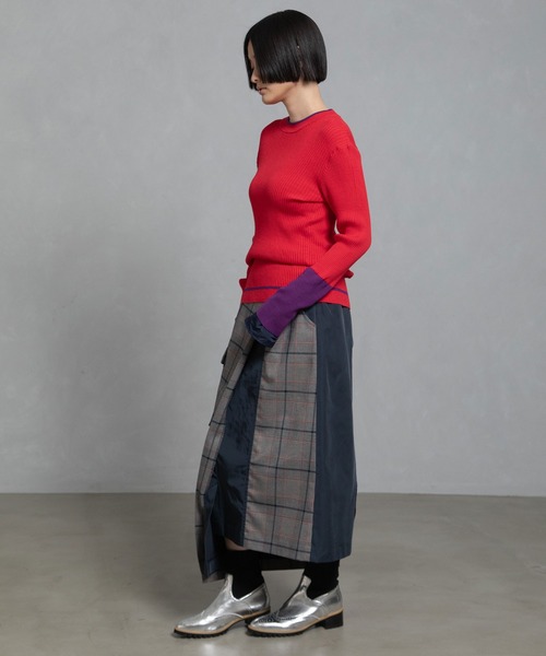 「MARECHAL TERRE」 長袖ニット MEDIUM ブラック レディース_画像5