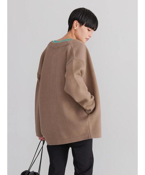 「AMERICAN HOLIC」 ニットカーディガン M グレー系その他 レディース_画像6