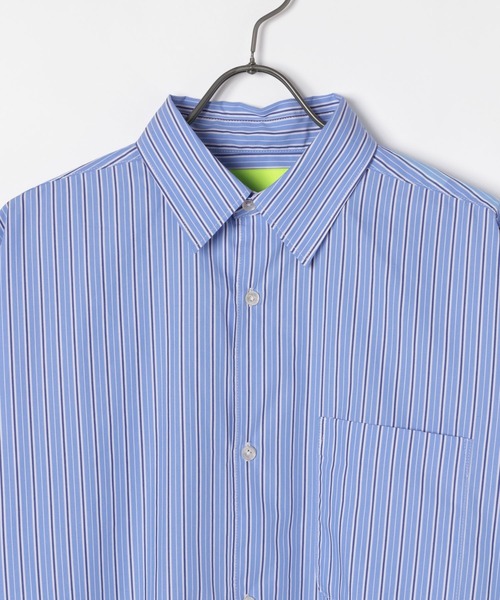 「GEORGE'S」 長袖シャツ MEDIUM ライトブルー メンズ_画像3