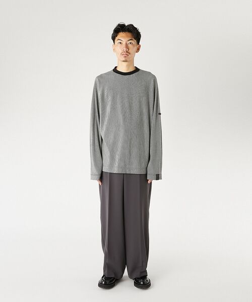 N.HOOLYWOOD エヌハリウッド 22AW COMPILE DOLMAN SLEEVE SHIRT ドルマンスリーブシャツ 長袖シャツ ポリエステル N.HOOLYWOOD COMPILE tシャツ DOLMAN SLEEVE T-SHIRT メンズ